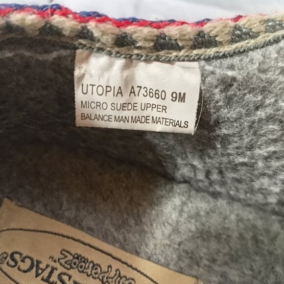 Deerstags Slipperooz Velcro Strap Size 9 - Picture 4 of 9